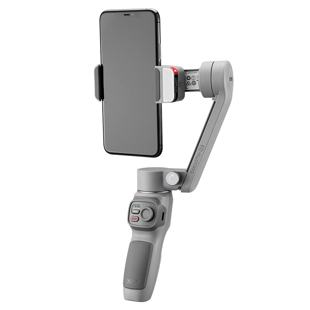 スマホアクセサリー smoothQ Amazon.co.jp: Zhiyun Smooth-Q (ブラック) 3軸ハンドヘルド